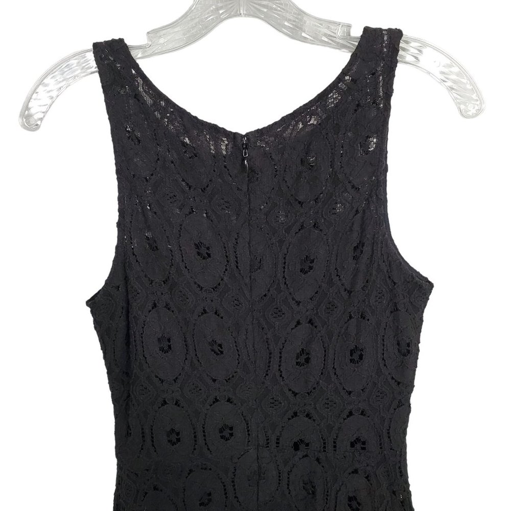 BB Dakota Size 8 Dress Renley Fit & Flare Minidress Bateau Sleeveless Black - Picture 6 of 13